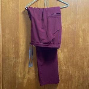 SKINNY YOLA FIGS SCRUB PANTS